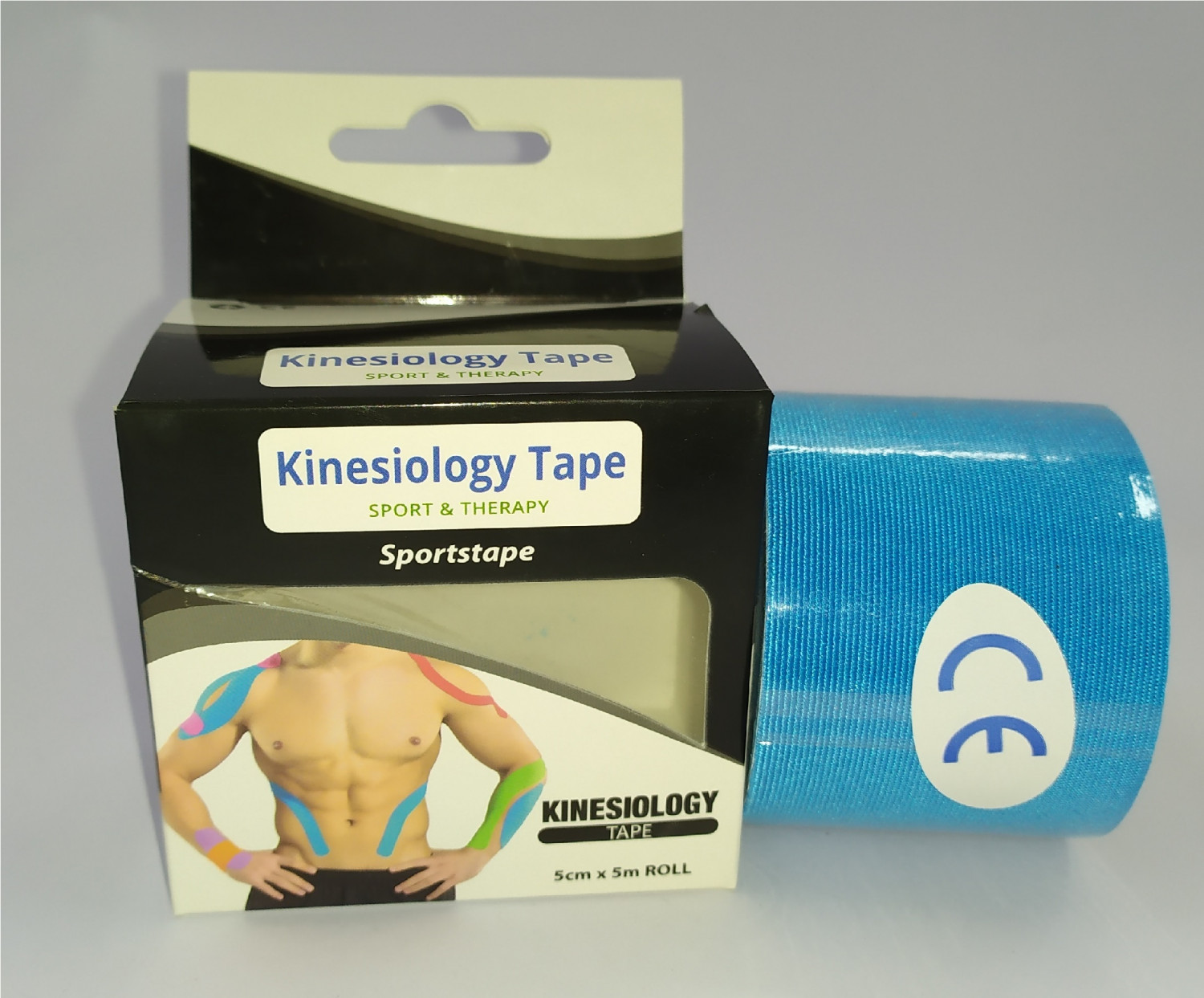 Kinesiology Tape/ KT tape/ Sports Tape Synthetic Blue